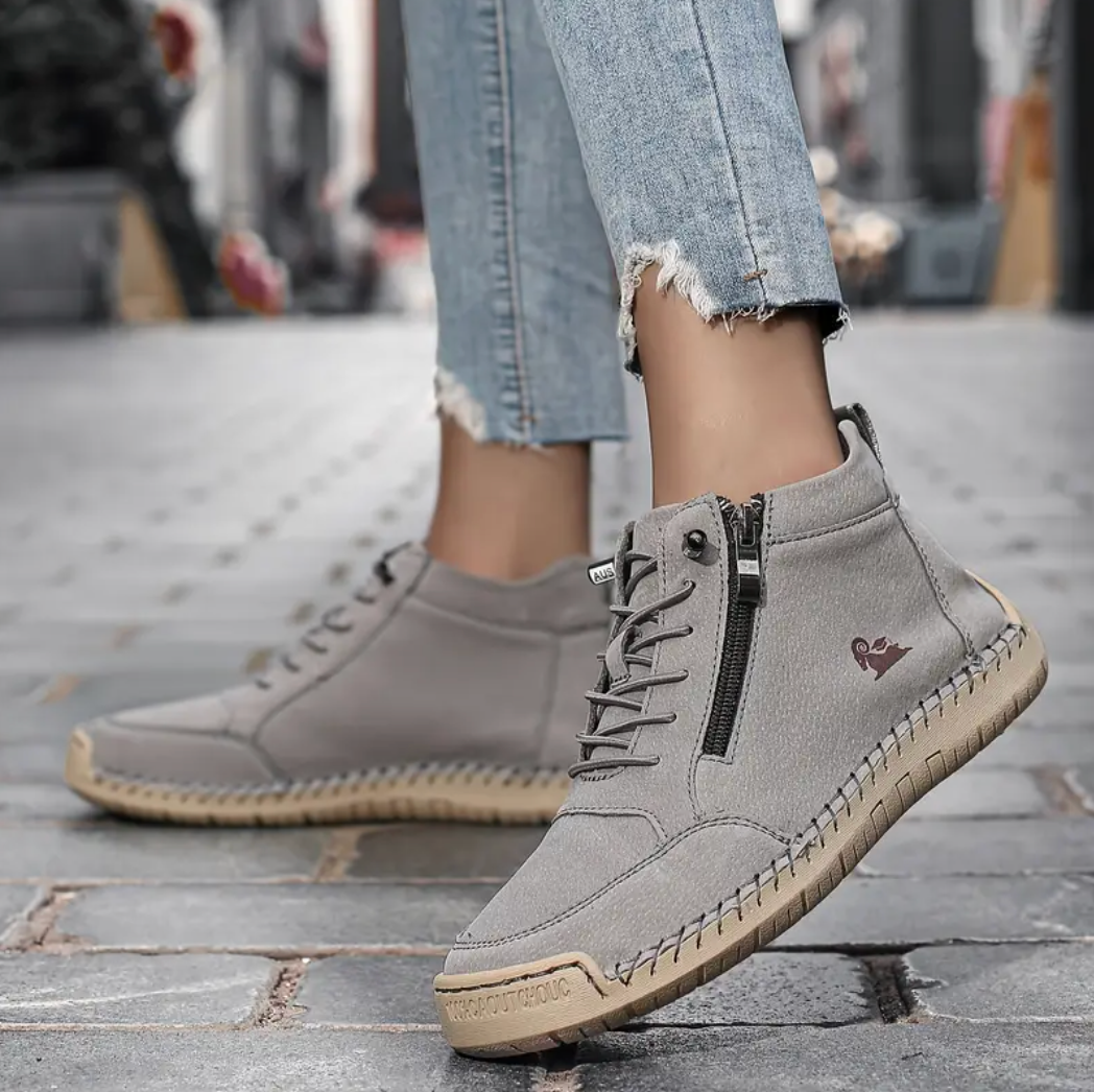 VogaDeck ダブルジップ – コンフォートスニーカー & 整形外科サポート 