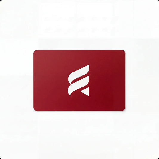 赤いギフトカード 
